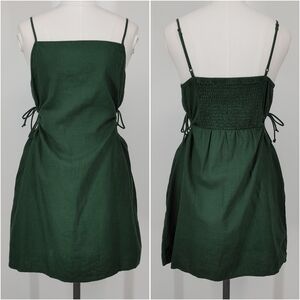 Aerie Side Cutout Ruched Mini Dress